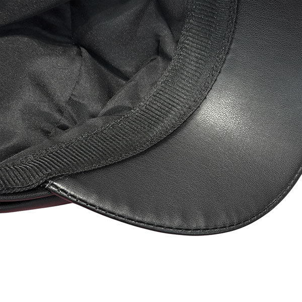 LEATHER CASQUETTE