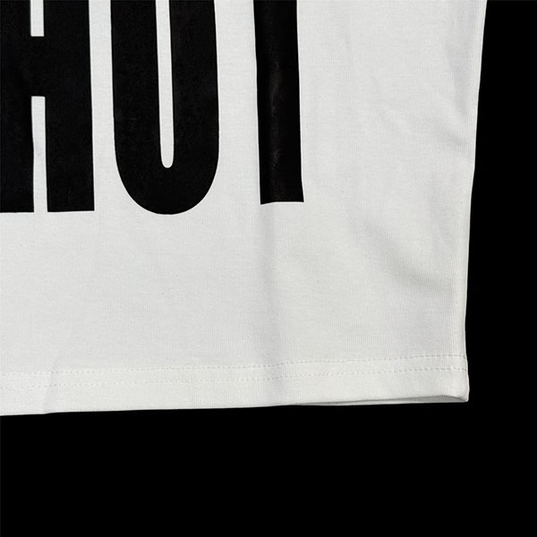 OFF SHOULDER LETTER OVER T-SHIRT