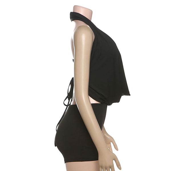 HALTER NECK TUBE SET