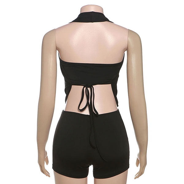 HALTER NECK TUBE SET