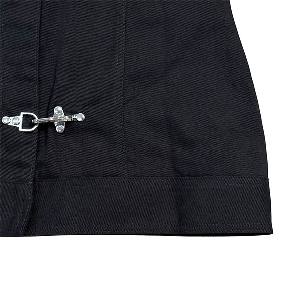 HIGH NECK HOOK VEST