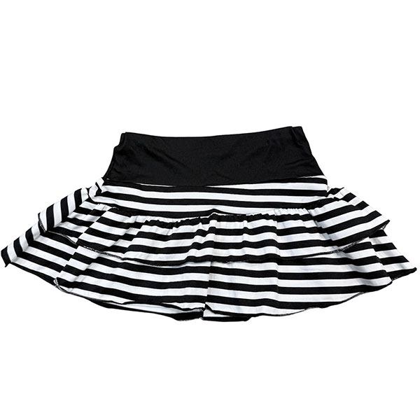 BORDER FRILL SKIRT