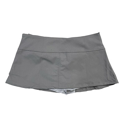 LOW WAIST BELT MICRO SKORT
