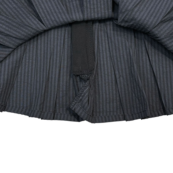 PUNK CHAIN PLEATED SKIRT