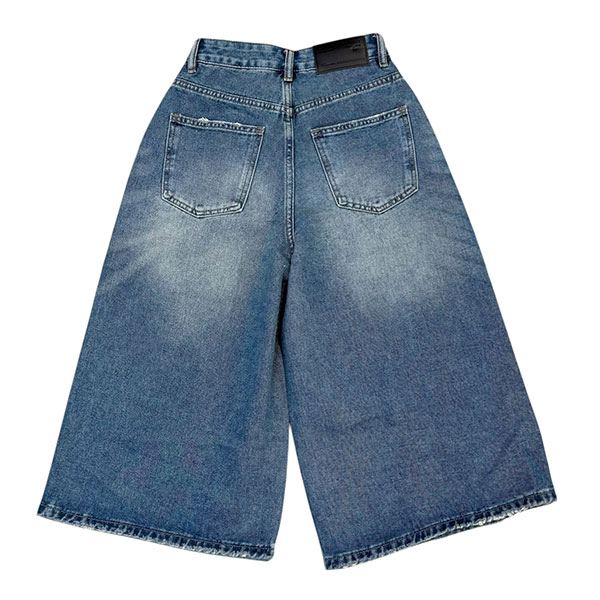 WIDE LEG DENIM PANTS
