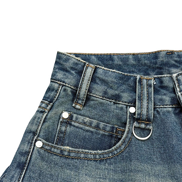 WIDE LEG DENIM PANTS