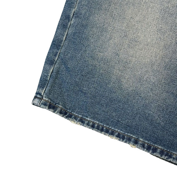 WIDE LEG DENIM PANTS