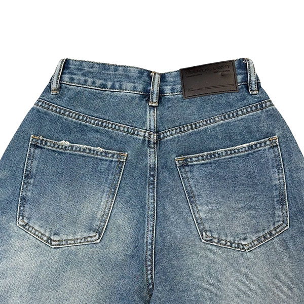WIDE LEG DENIM PANTS