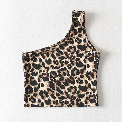 LEOPARD ONE SHOULDER 【KIDS】