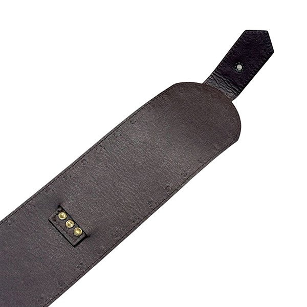 LEOPARD WAIST FUR BELT