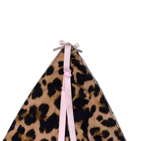 LEOPARD RIBBON CAMISOLE
