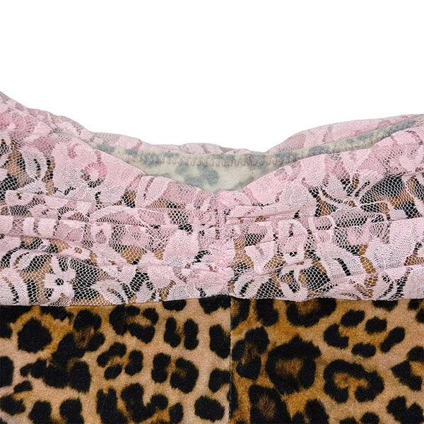LEOPARD RIBBON SHORTS
