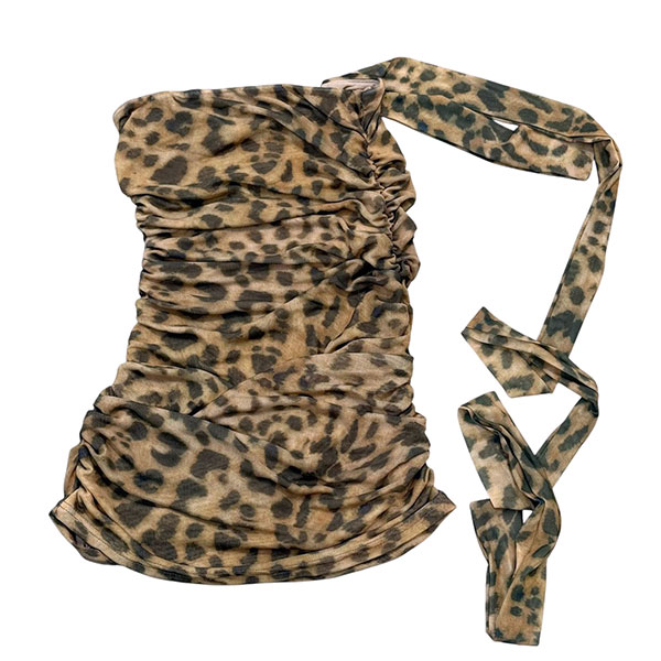 LEOPARD BARE ONEPIECE