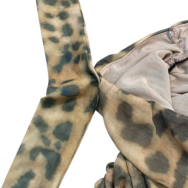 LEOPARD BARE ONEPIECE