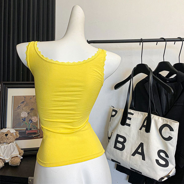 BRA PRINT LACE CAMISOLE