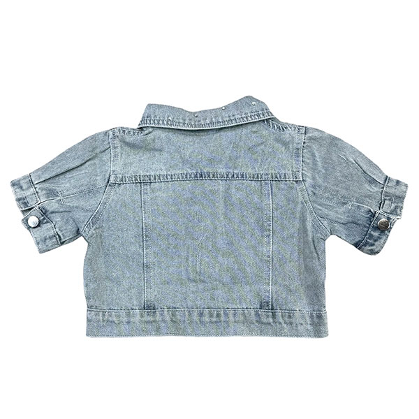RHINESTONE DENIM SET UP【KIDS】