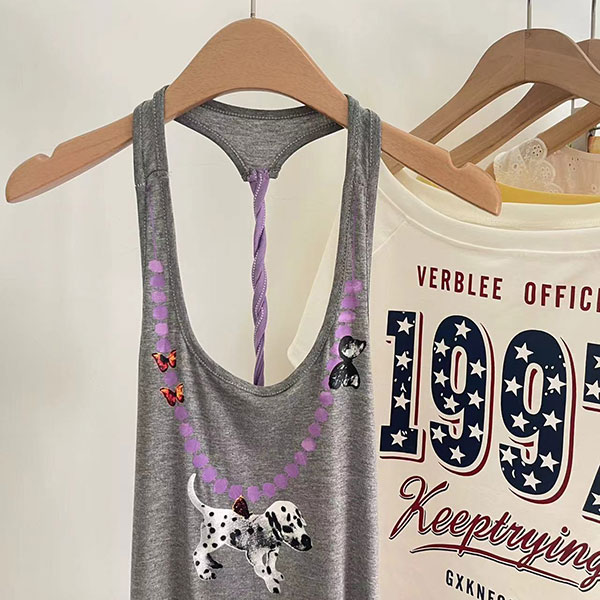 DOG PRINT TANK TOP