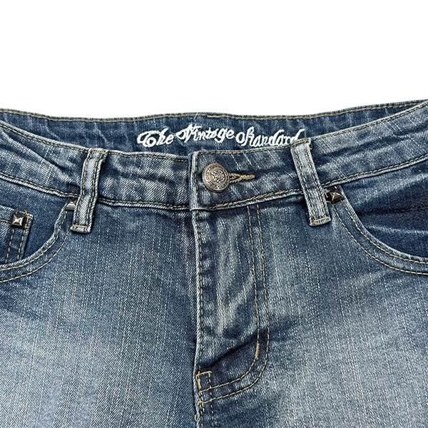 UNIONJACK SHORT DENIM PANTS