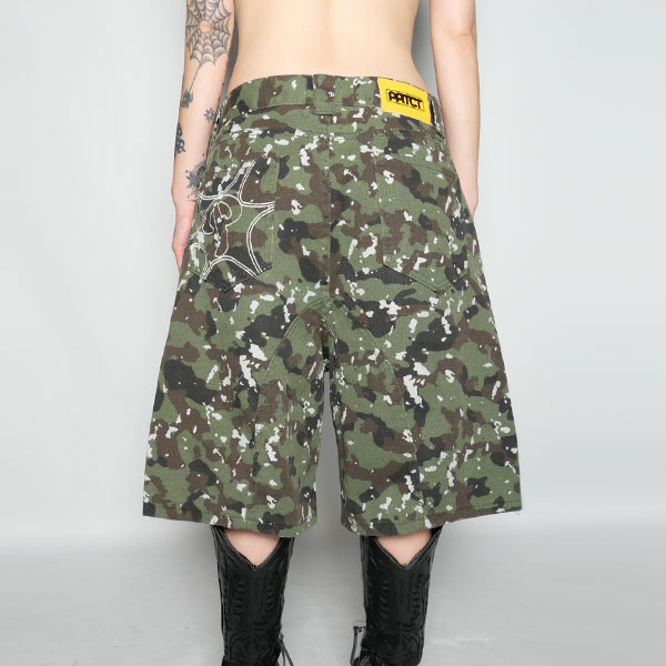 PRTCT CAMO HALF PANTS