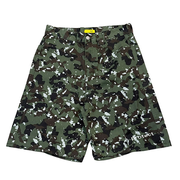 PRTCT CAMO HALF PANTS