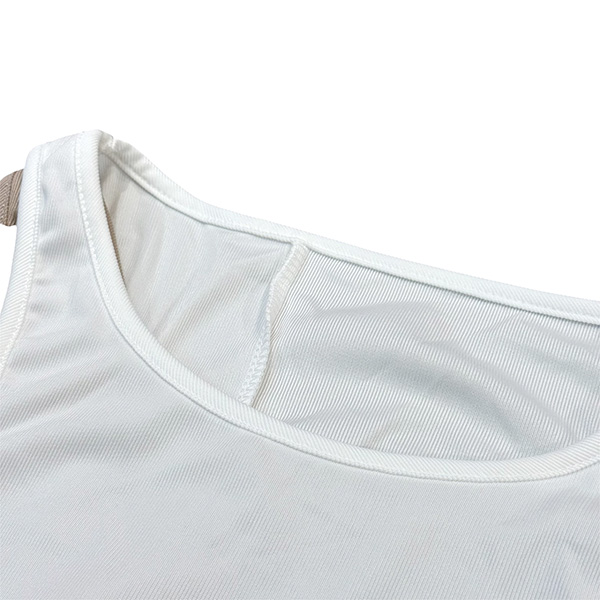 RUCED ASYMMETRIC TANK TOP