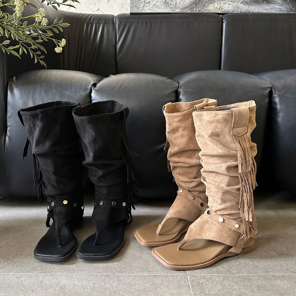 WESTERN BOOTIE SANDAL