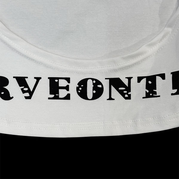 OPEN BACK WHITE TEE