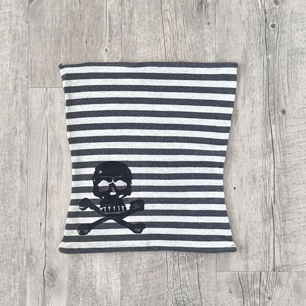 BORDER SKULL BARE TOP