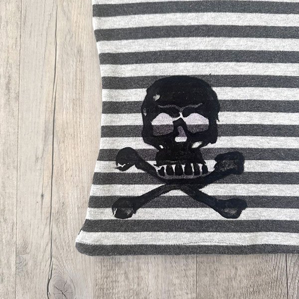 BORDER SKULL BARE TOP