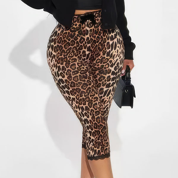 BORDER LACE LEGGINS