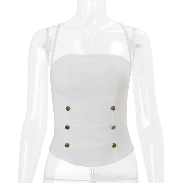 CORSET BUTTON CAMI
