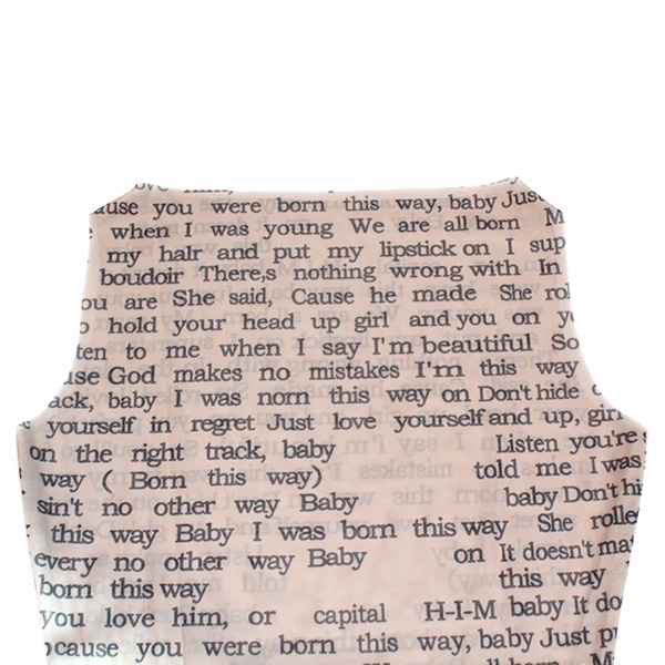 LETTER 3 PIECE CUTSEW