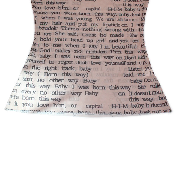 LETTER 3 PIECE CUTSEW