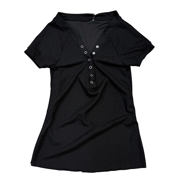 DEEP V-NECK TEE