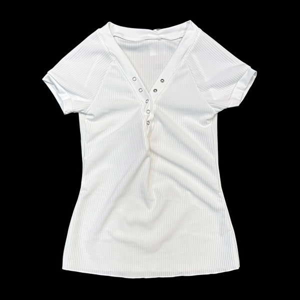 DEEP V-NECK TEE