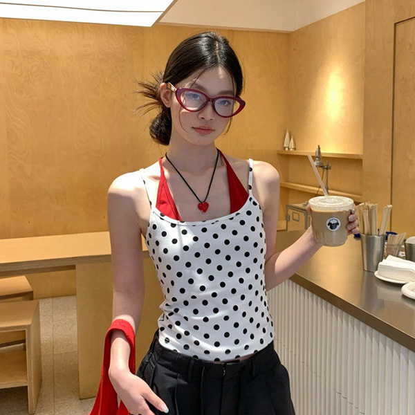 DOT LAYERED CAMISOLE