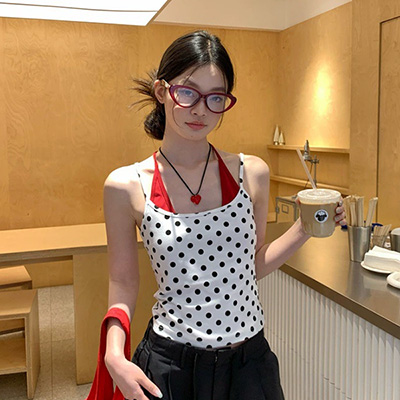 DOT LAYERED CAMISOLE