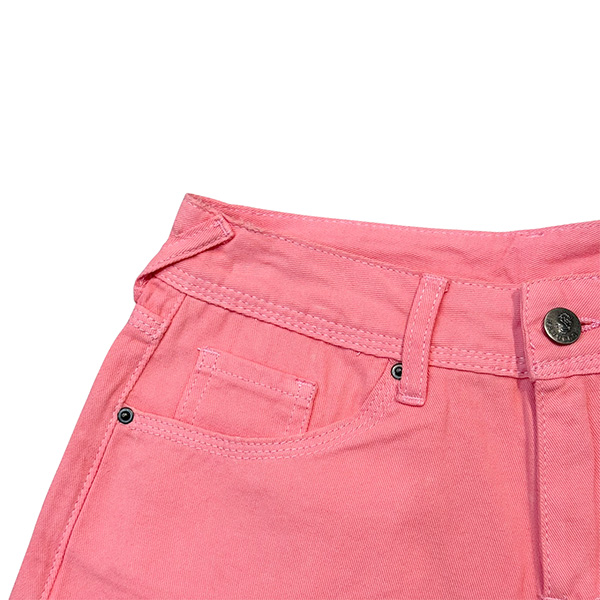 PINK DENIM SHORTS