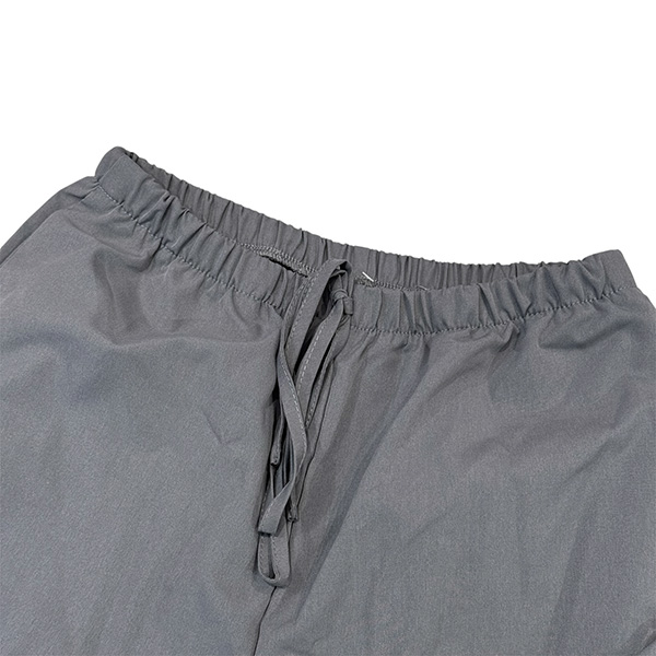 SHIRRING GREY PANTS