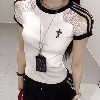 SPORTS SHEER T-SHIRT