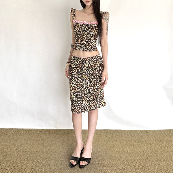 Y2K LEOPARD SET UP
