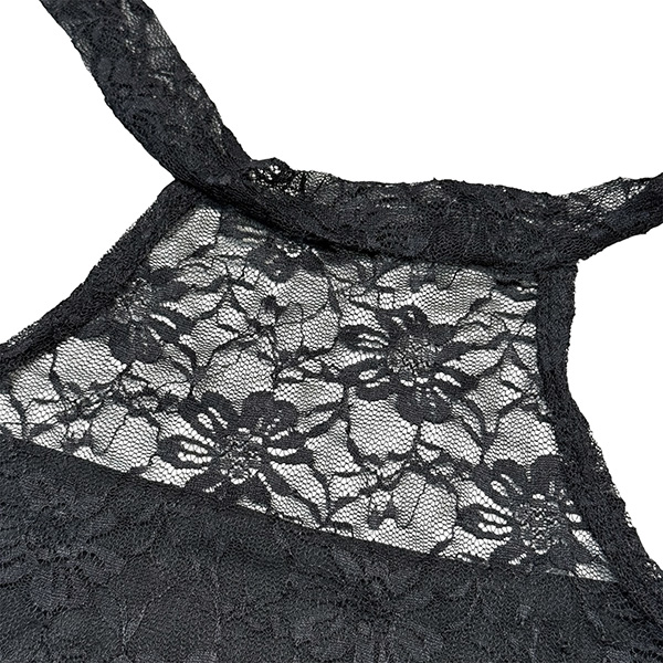 LACE HALTERNECK TOPS