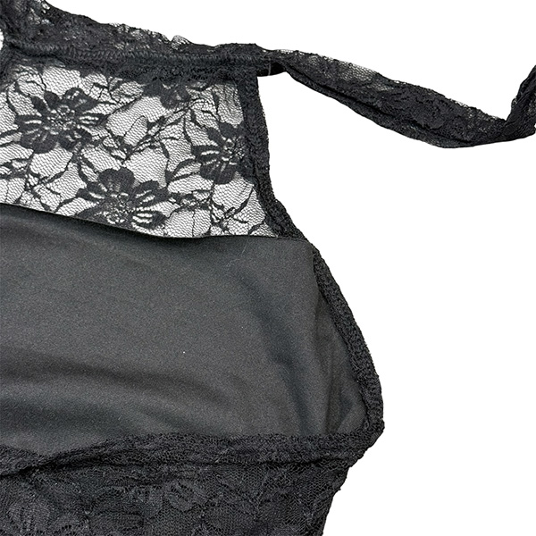 LACE HALTERNECK TOPS