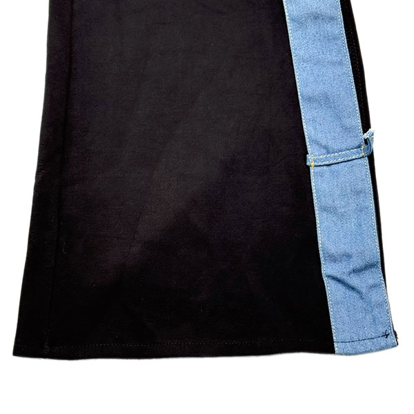 SIDE LACE UP DENIM PANTS