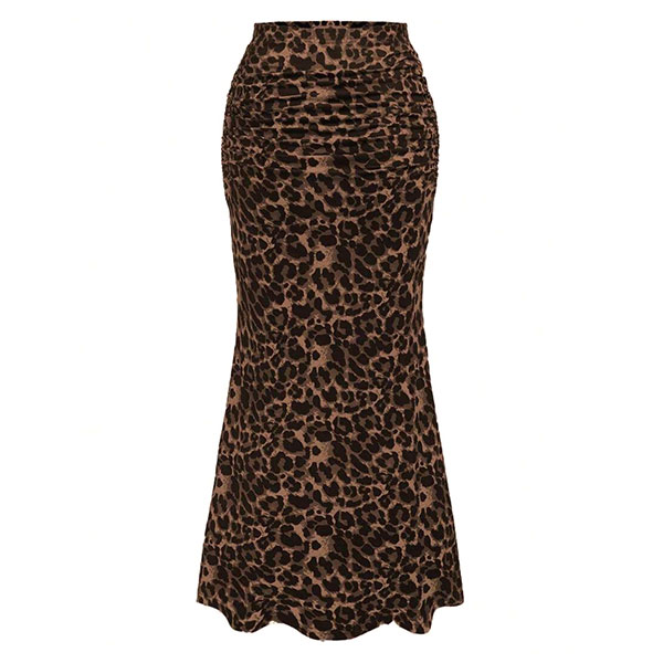 LEOPARD LONG SKIRT