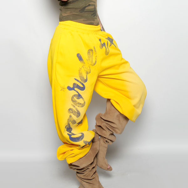 VINTAGE WASH GRAPHIC PANTS