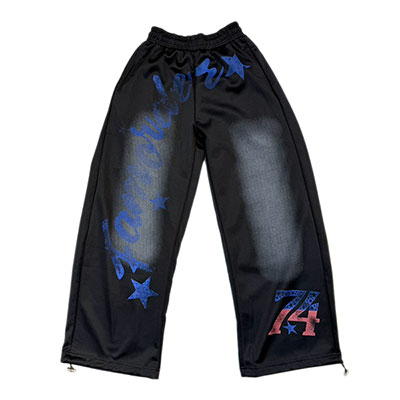 VINTAGE WASH GRAPHIC PANTS
