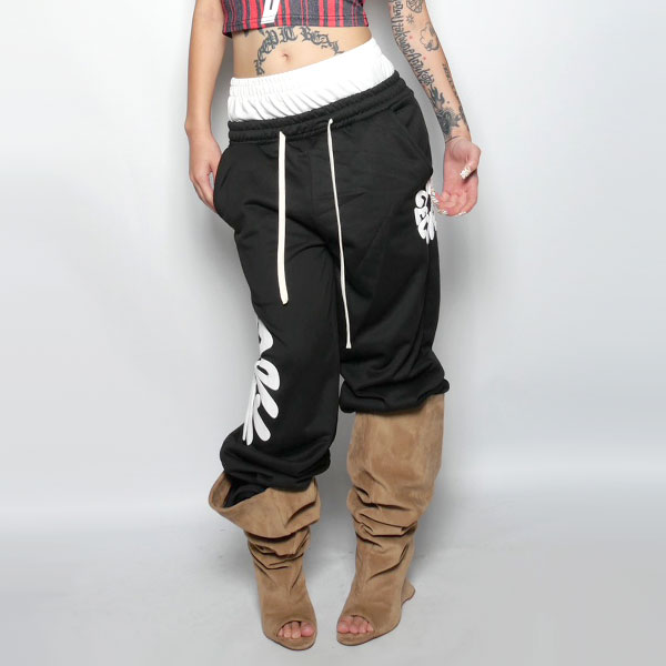 DOUBLE WAIST CIRCLE LOGO SWEAT