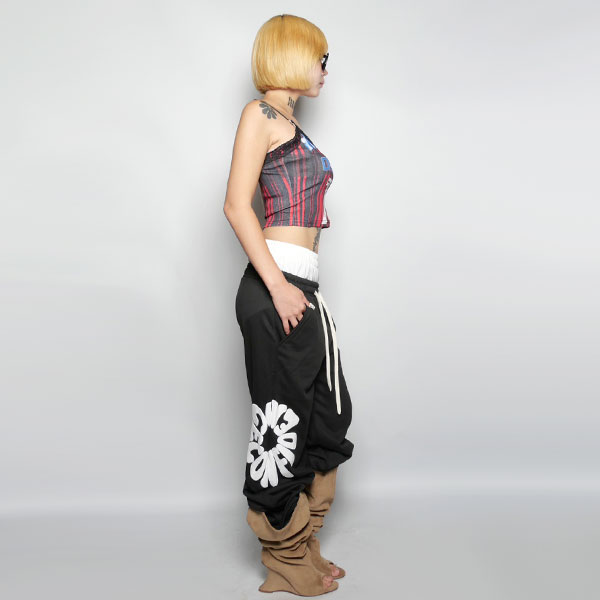 DOUBLE WAIST CIRCLE LOGO SWEAT