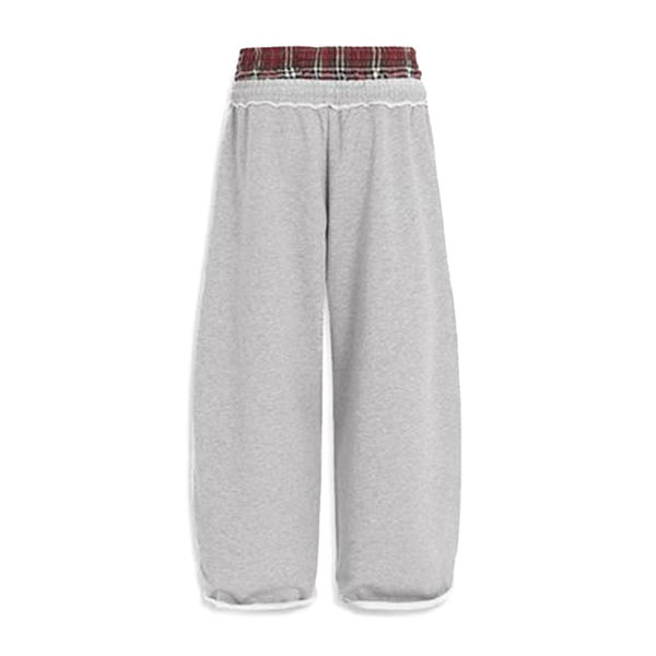 CHECK LINE JERSEY PANTS